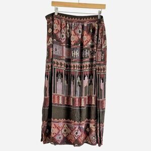 Vintage 90s Monterey by Koret Boho Southwestern Maxi Skirt – Size 20W